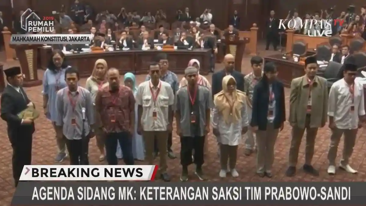 Saksi Prabowo Ini Berstatus Tahanan Kota, Hadir di MK dengan Alasan Temani Ibunya yang Sakit
