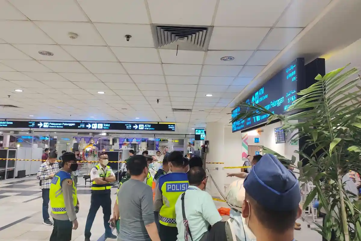 KRONOLOGI Penemuan Mayat Wanita di Bawah lift Bandara Kualanamu, Berikut Identitasnya