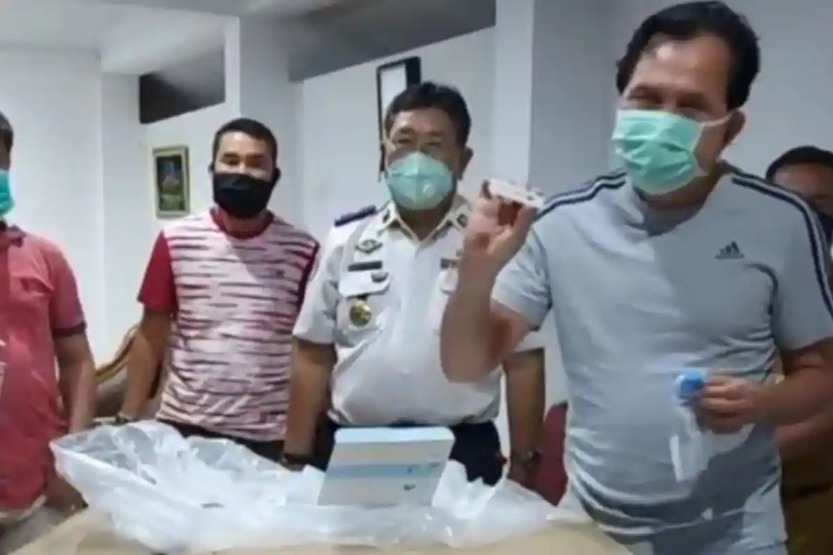2.000 Alat Rapid Test Tiba di Prabumulih, Wali Kota Ridho Yahya Langsung Pakai Ini Hasilnya