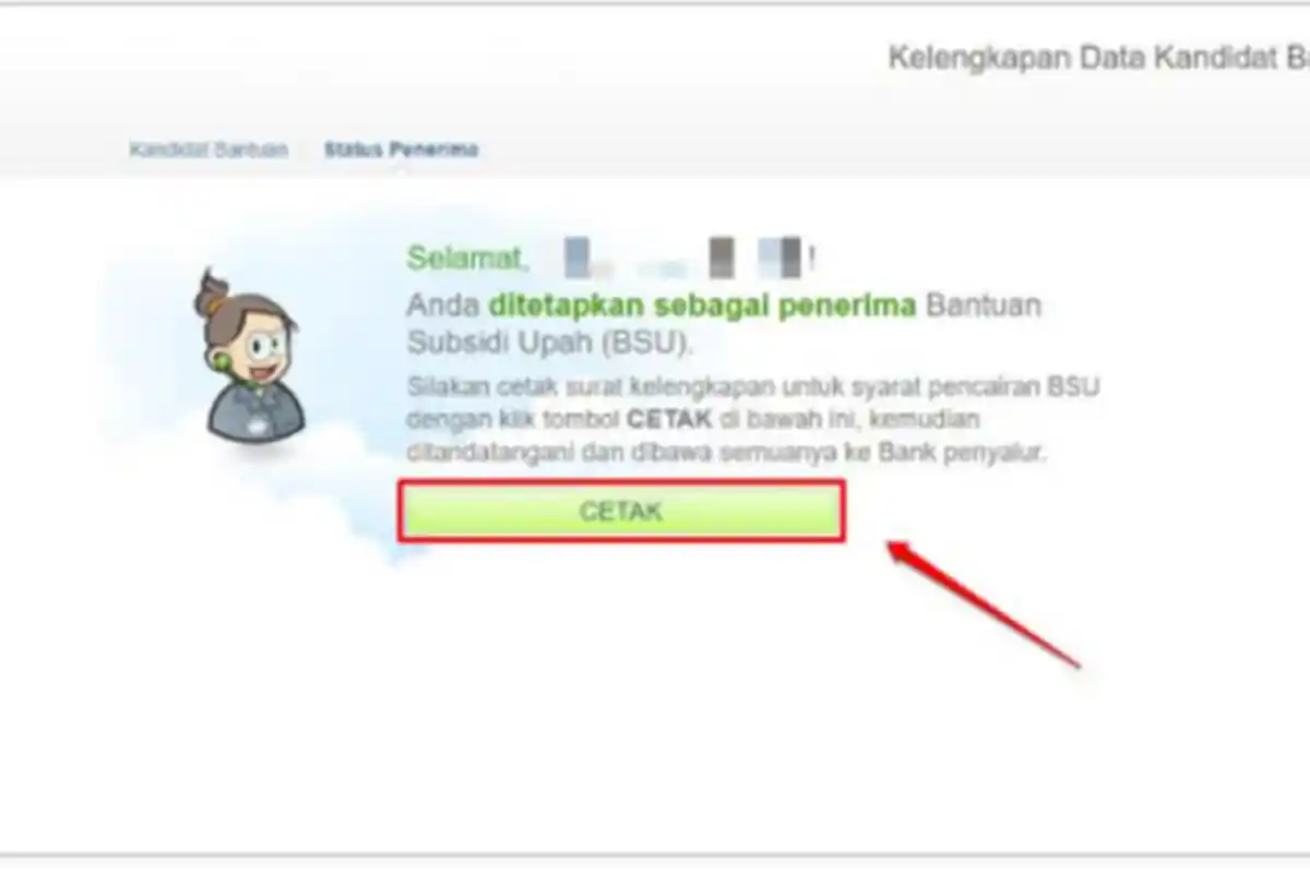 Cara Cetak SPTJM BSU Kemenag di Simpatika Portal saat Login Simpatika Link Simpatika.kemenag.go.id