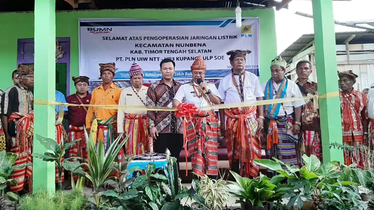 Dua Kecamatan di TTS Sudah Nikmati Listrik