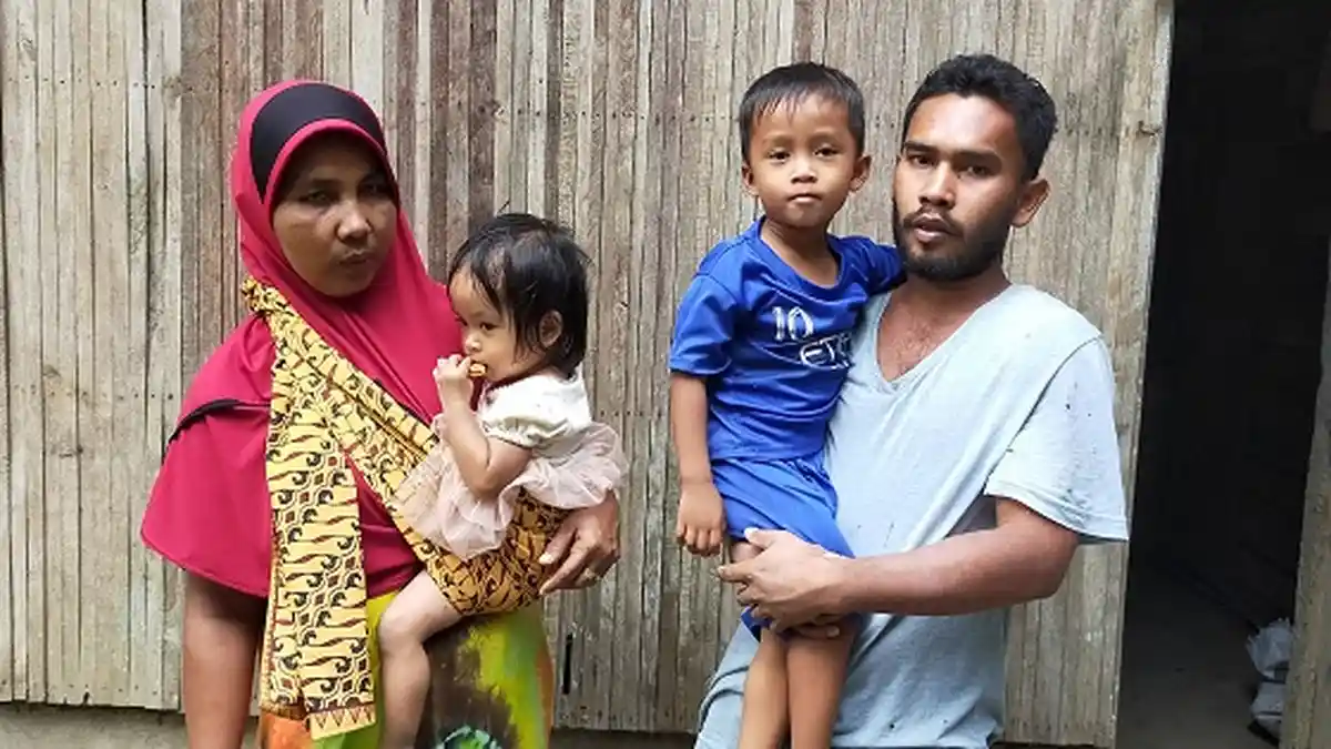 Pernikahan Beda Negara, Ibunya Dipulangkan ke Kamboja, Dua Bocah di Aceh Timur Diasuh Neneknya