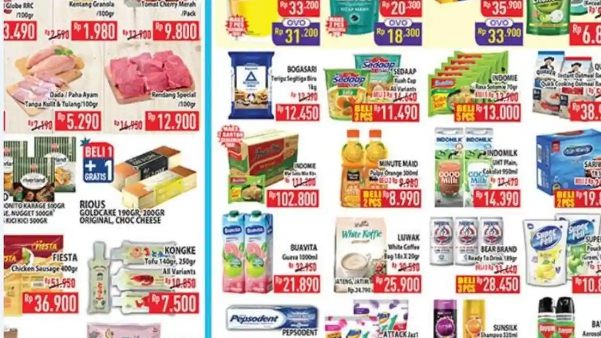KATALOG Promo Hypermart Hari Ini 16 Oktober 2023: Pepsodent Whitening Rp14.490 BearBrand Rp28.450/3