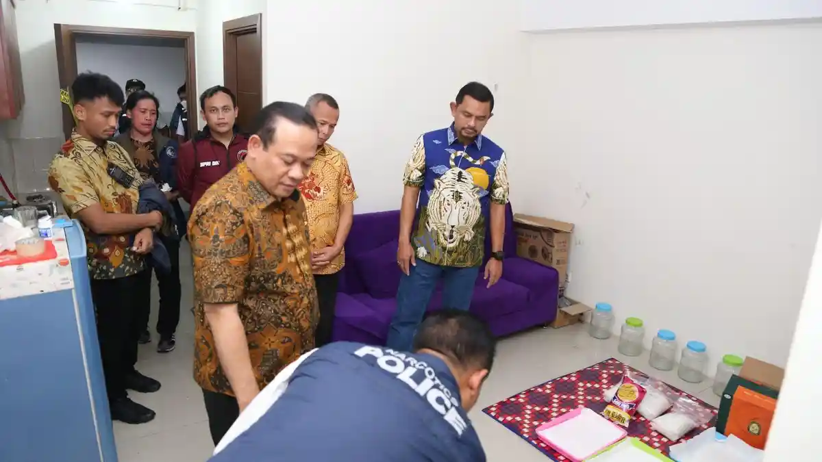Bareskrim Polri Gerebek Pabrik Narkoba Jenis Sabu-sabu di Tangerang, Tangkap Dua WNA Asal Tiongkok