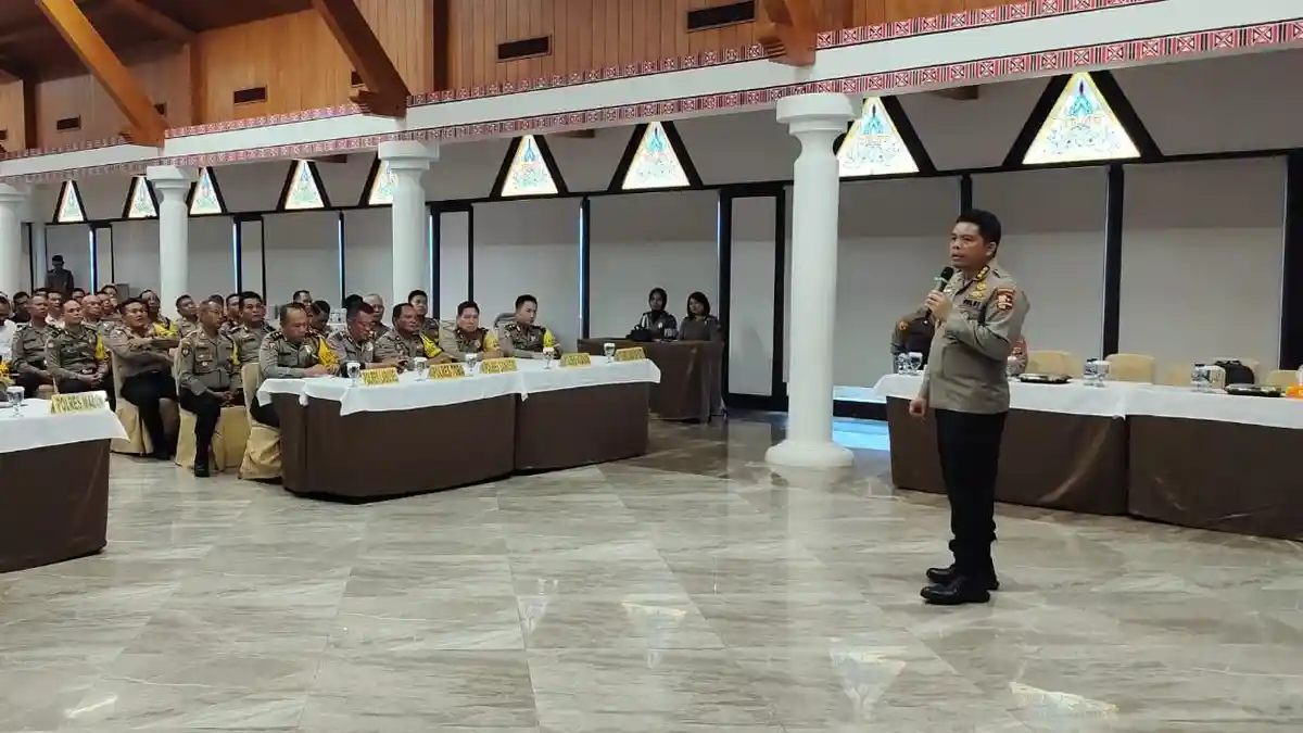 Polres Simalungun Sambut Kunjungan Tim Was Ops Itwasum Polri Dalam Rangka Ops Mantap Brata 2023-2024