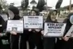 Aksi HTI Peringati Hari Ibu