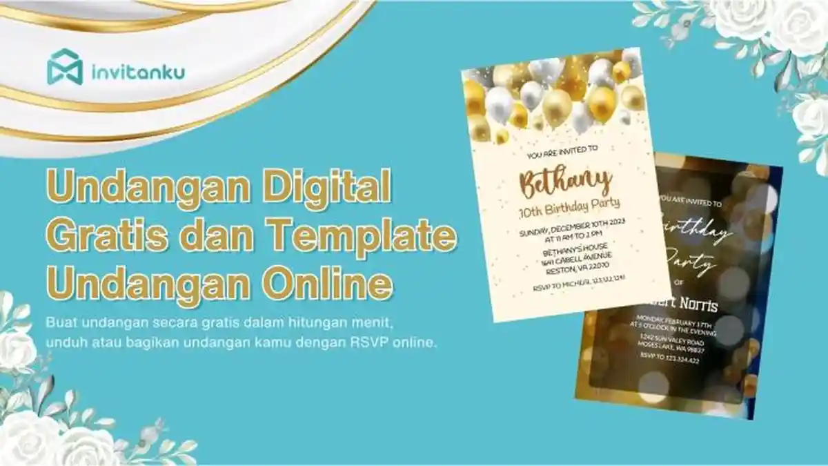 Buat Undangan Ulang Tahun Makin Mudah, Pakai Template Online Gratis!