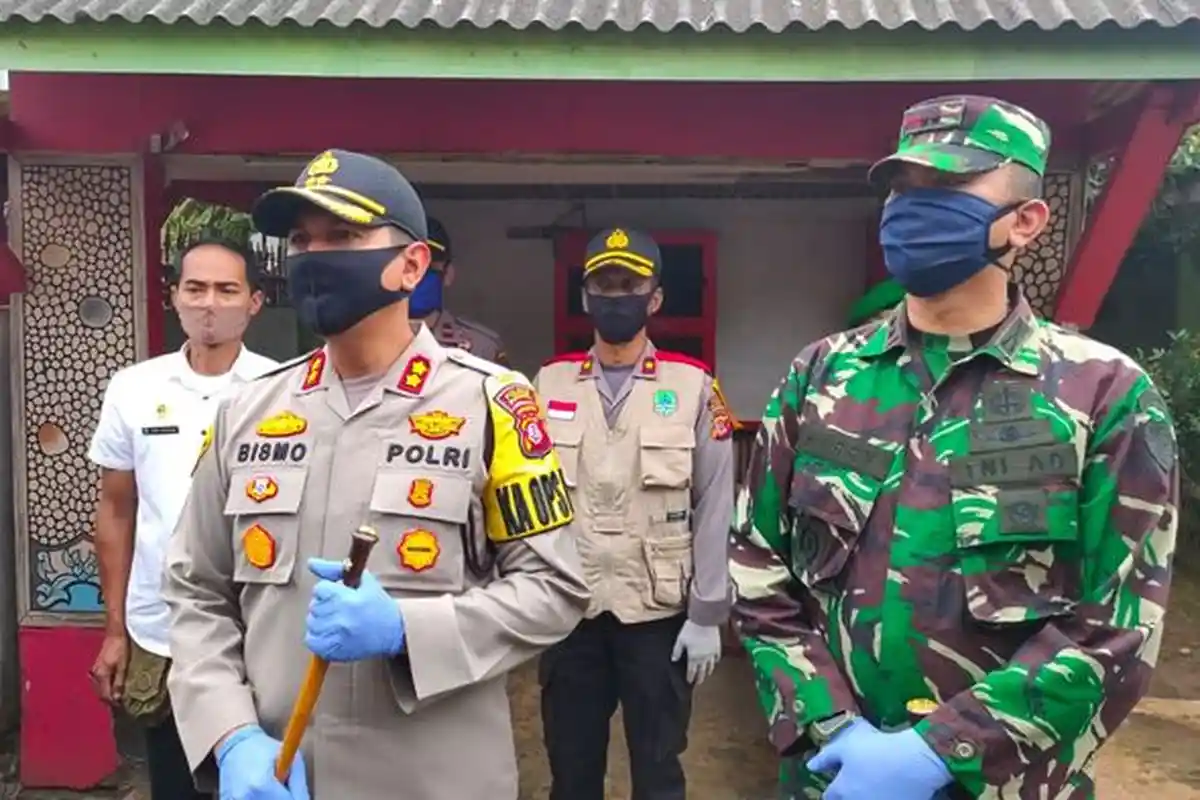 Seribuan Personel Gabungan Disiagakan Saat PSBB di Majalengka, Kedepankan Langkah Persuasif