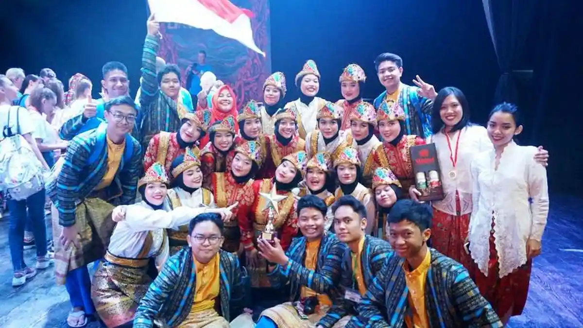 Gema Citra Nusantara Junior dan SMA 70 Bawa Harum Indonesia Dikancah Internasional