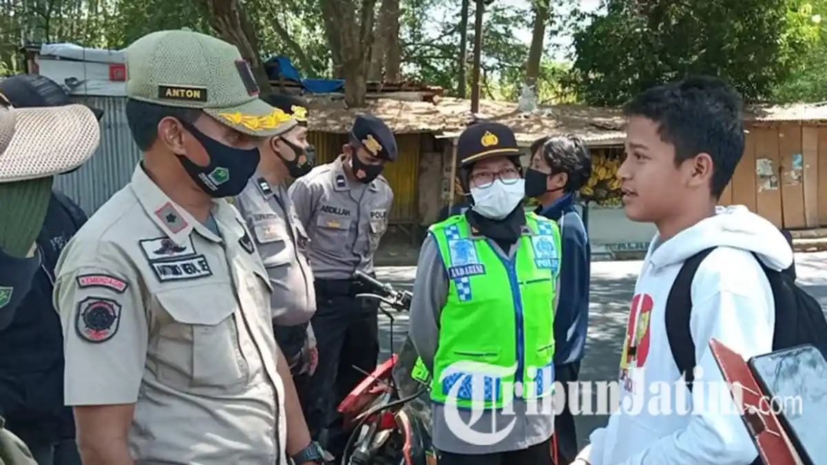 Targetkan Kota Malang Masuk Zona Kuning Covid-19, Petugas Gencarkan Razia Protokol Kesehatan