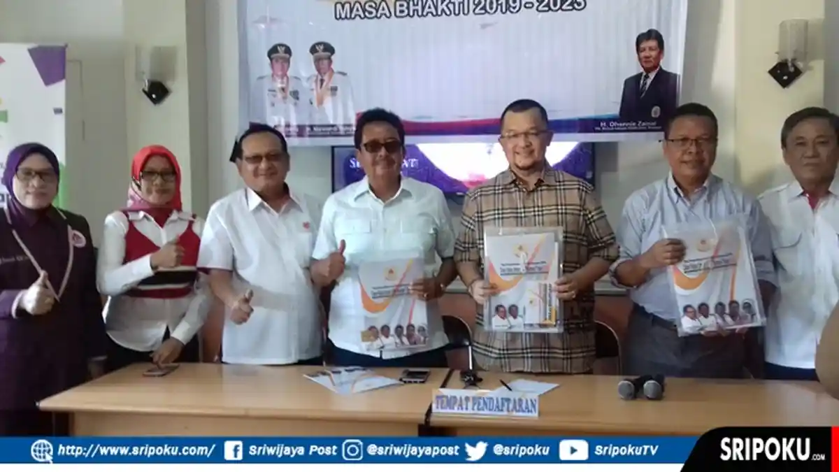 Tiga dari Empat Caketum KONI Sumsel Ambil Formulir Serentak. Ini Komentar Para Caketum