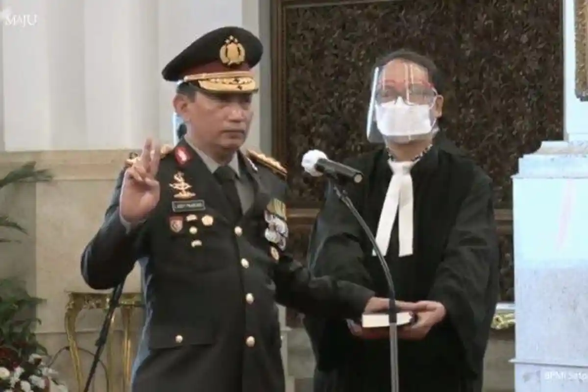Listyo Sigit Resmi Gantikan Idham Aziz sebagai Kapolri