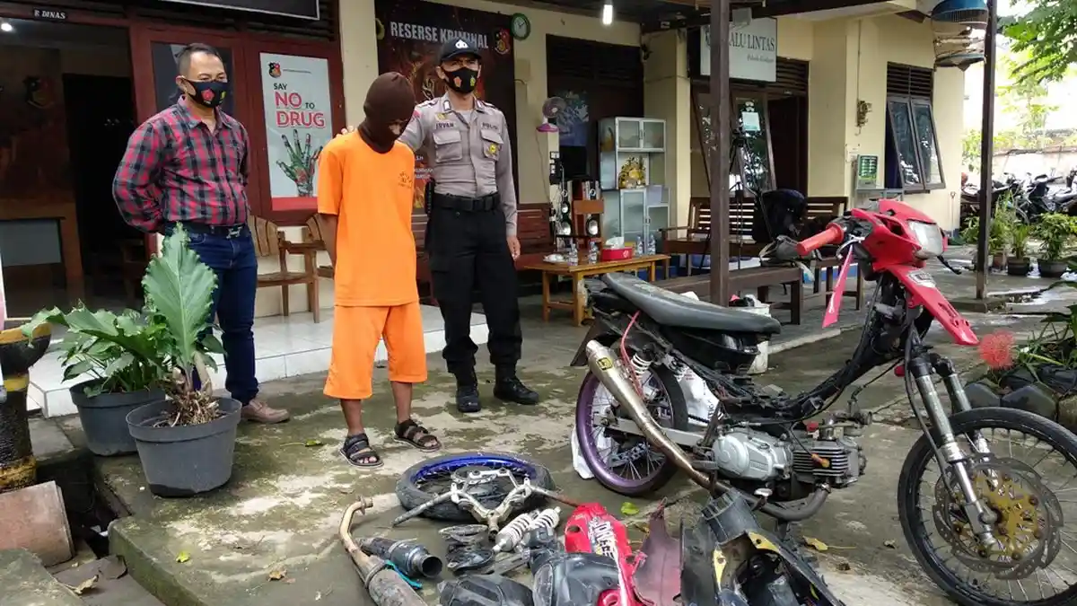Pria Asal Lampung Nekat Curi Perhiasan di Godean untuk Beli Motor