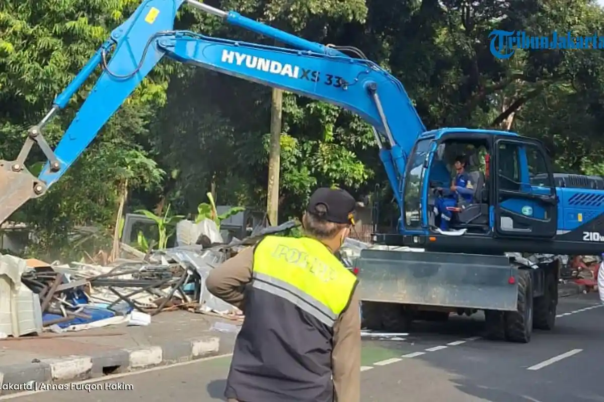 Pasar Barito Akhirnya Dibongkar, Wali Kota Jaksel Sebut Sudah Layangkan 3 Kali Surat Peringatan