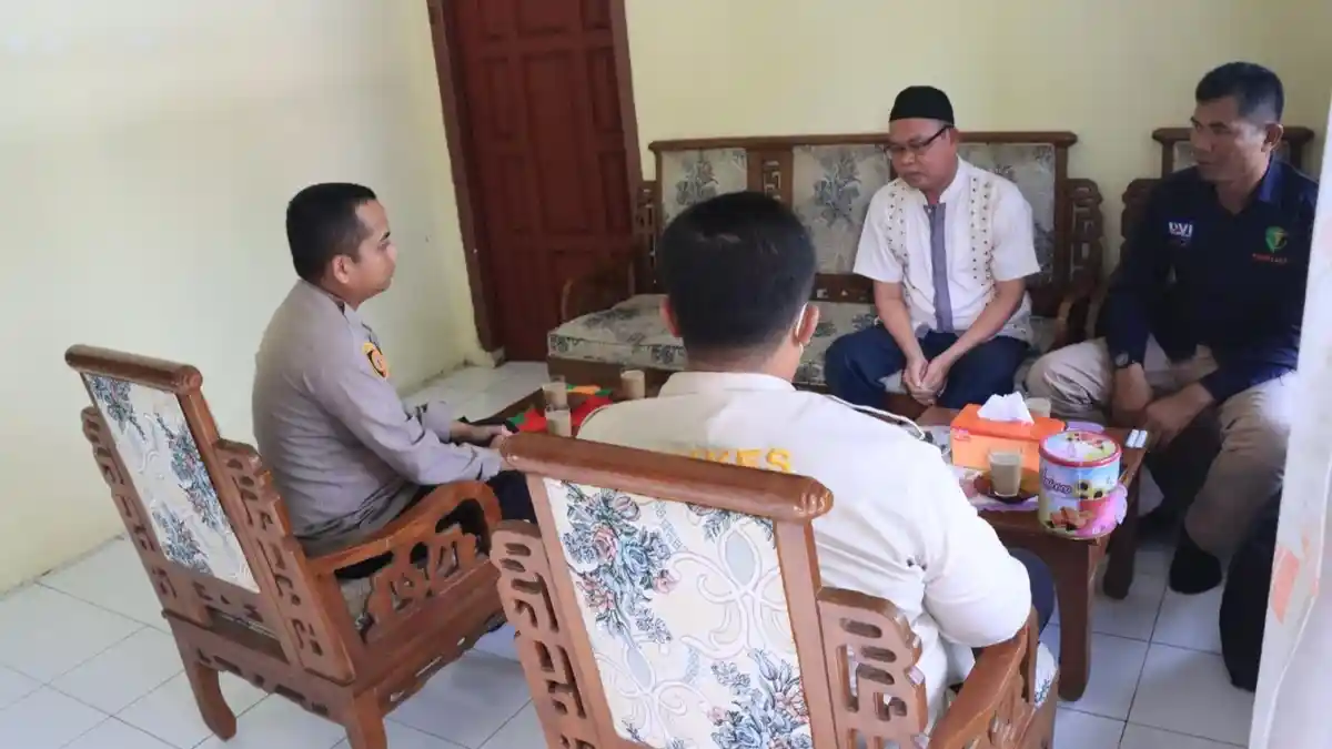 Kesehatan Personel Polres Metro Polda Lampung Dicek Berkala