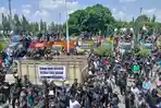 Ribuan Petani Tebu Blora Demo di Alun-alun, Tuntut Bulog Soal Operasional Pabrik Gula GMM