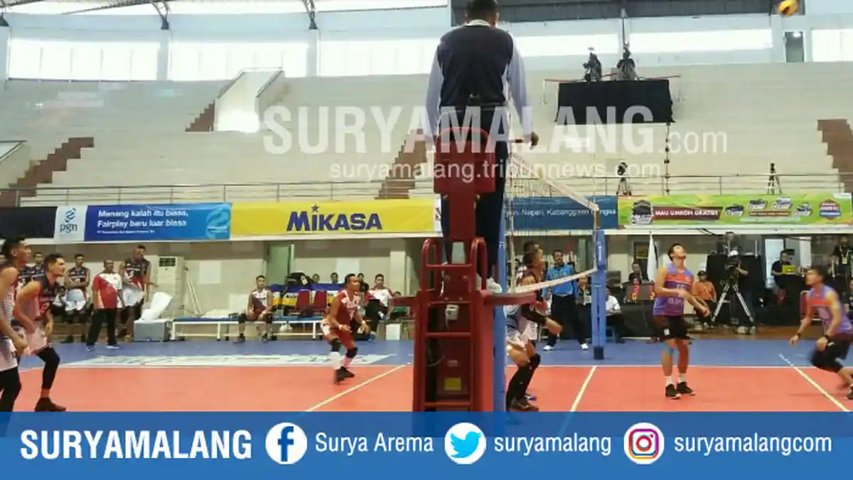 Kalahkan Samator, Tim Putra BNI 46 Melenggang ke Grand Final Proliga 2019