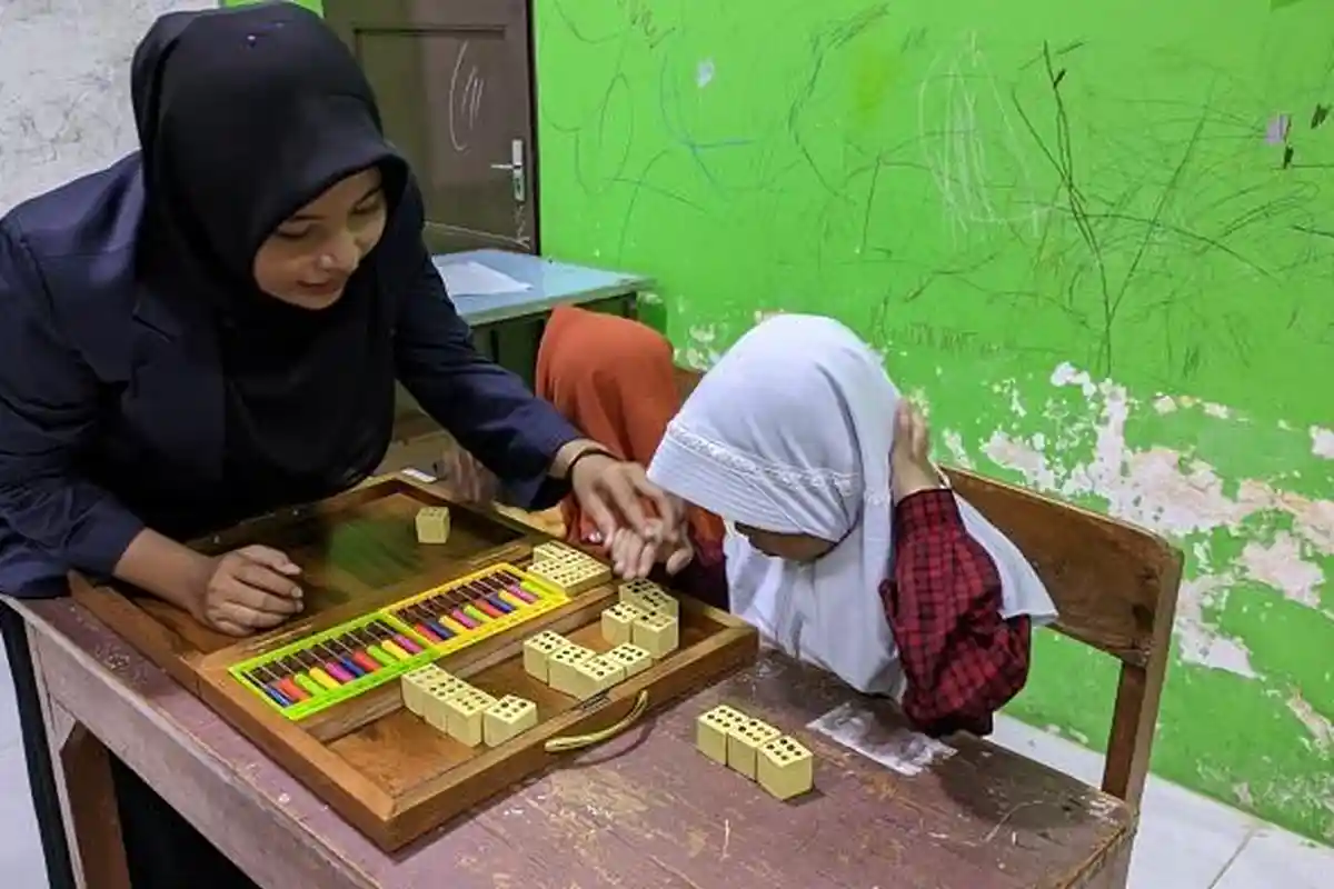 Abropez Buatan UMK Jadi Angin Segar Siswa Tunanetra di SLBN Purwosari Kudus