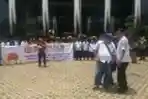 Demo BPI KPN PA RI di KPK dan DPR RI