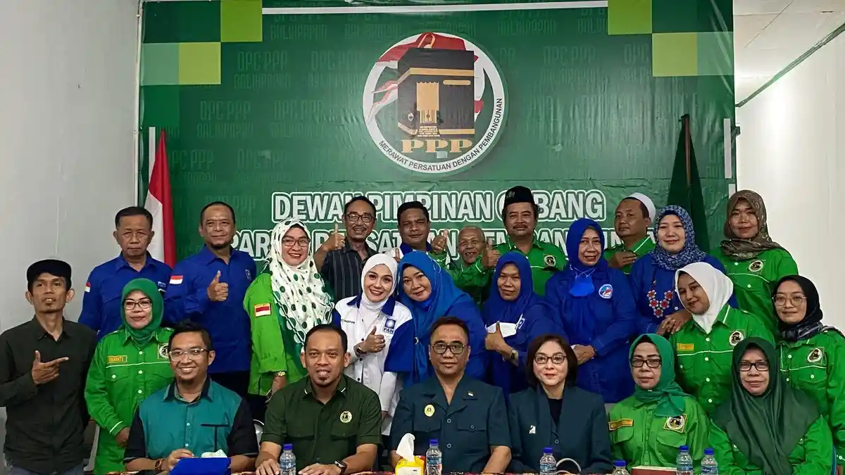 DPD PAN Sowan ke Kantor DPC PPP Balikpapan, Siap Kawal KIB Jelang Pemilu 2024