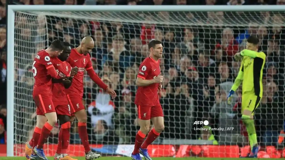 Hasil Liverpool vs West Ham Babak I di Liga Inggris: Alisson Jatuh Bangun, Gol Mane Jadi Pembeda