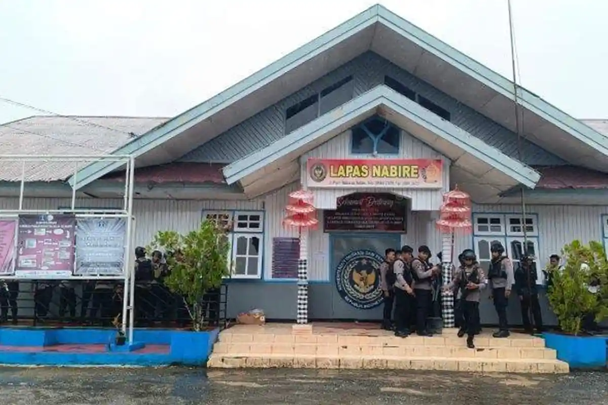 19 Napi Kabur Lagi dari Lapas Nabire, Kali Kedua dalam Sebulan 