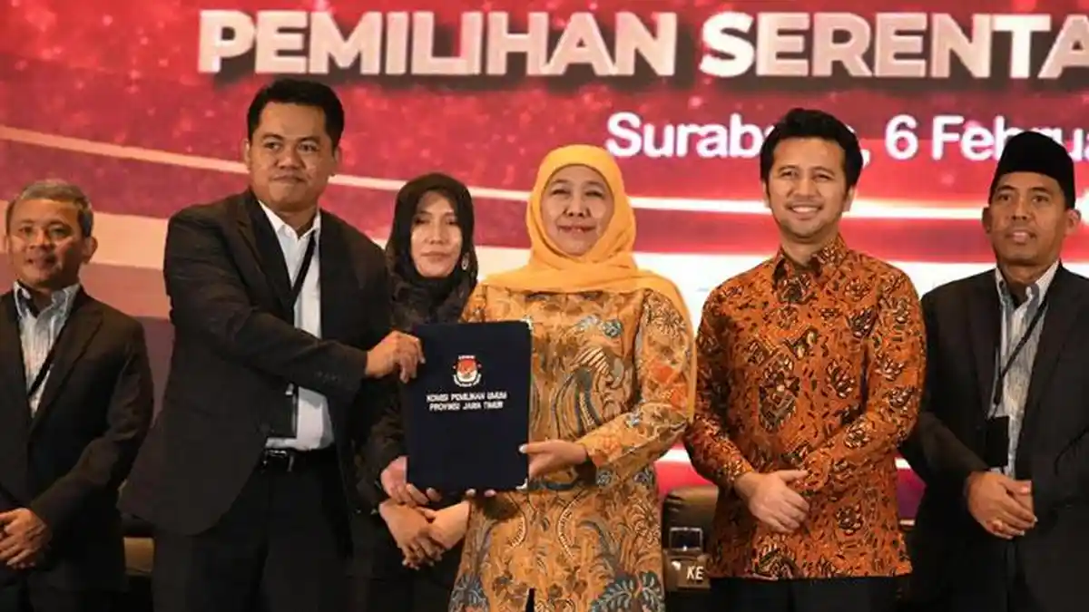 Daftar Lengkap 37 Kepala Daerah Jawa Timur yang Dilantik Prabowo, Ada 2 Daerah Masih Bersengketa