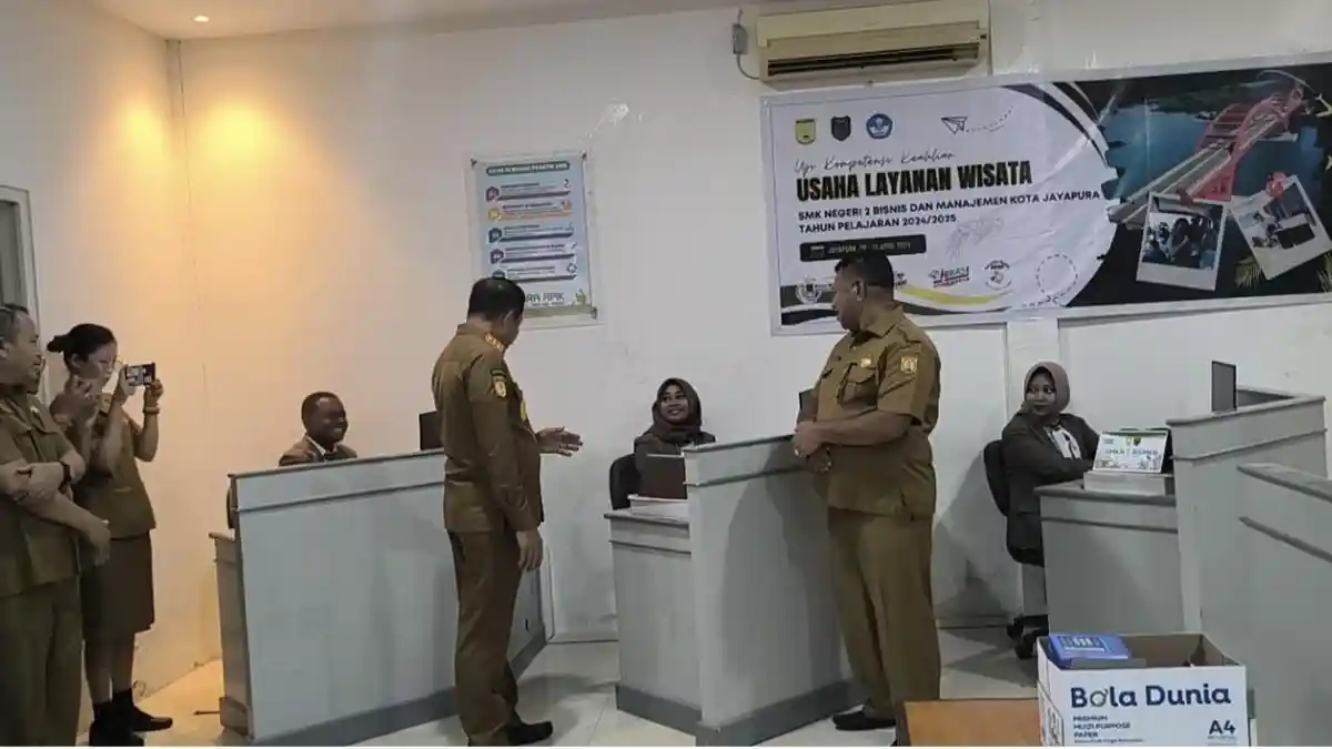 SMK 2 Jayapura Hubungkan 276 Siswanya Dengan Dunia Kerja
