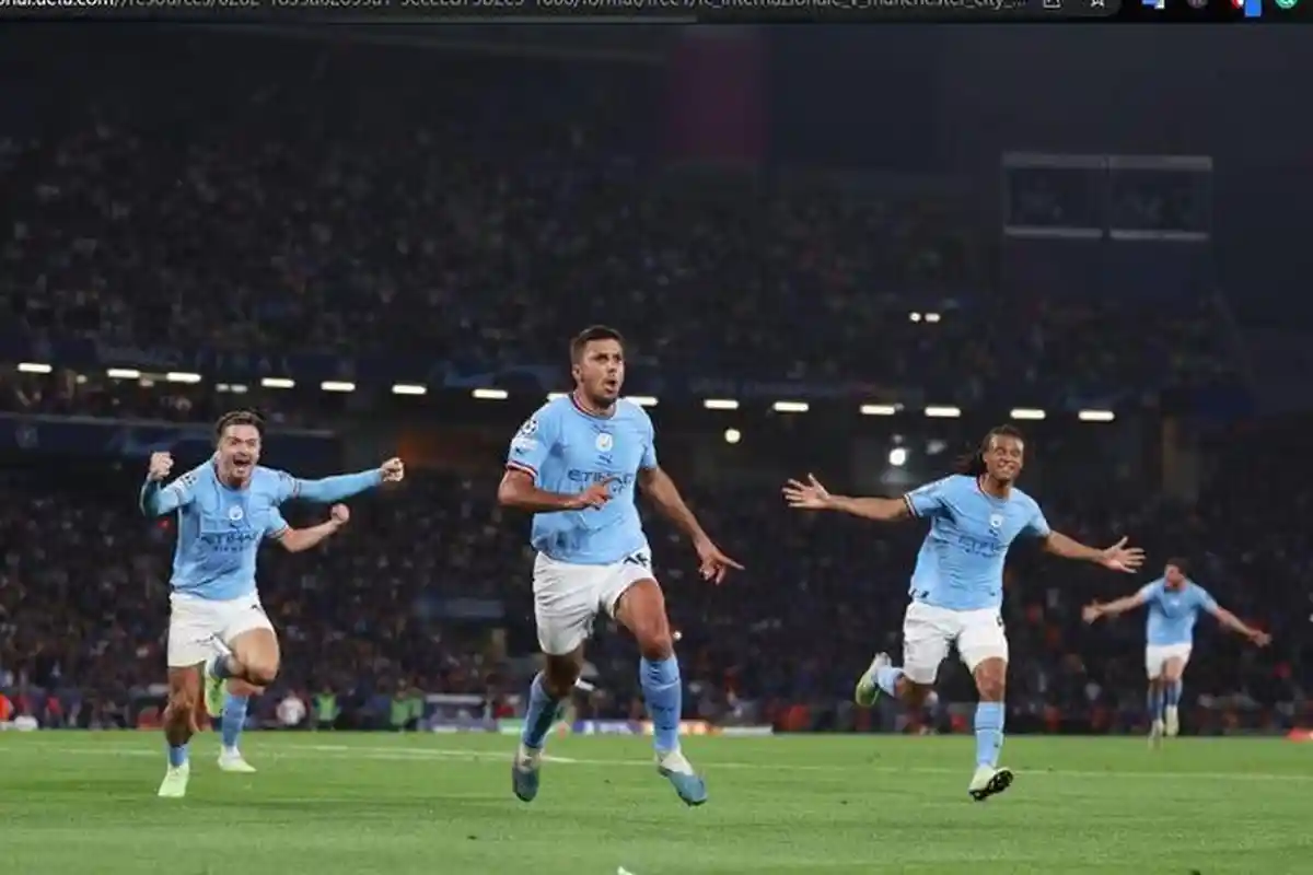 HASIL Final Liga Champions Manchester City vs Inter Milan, The Citizen Akhirnya Raih Treble Winner