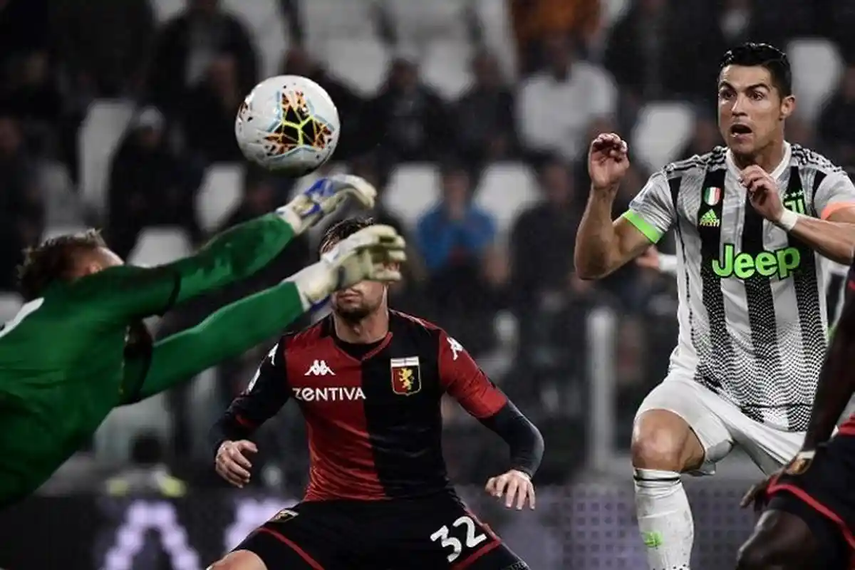 Hasil Liga Italia Juventus Vs Genoa, Penalti Cristiano Ronaldo Bawa I Bianconeri Raih Kemenangan