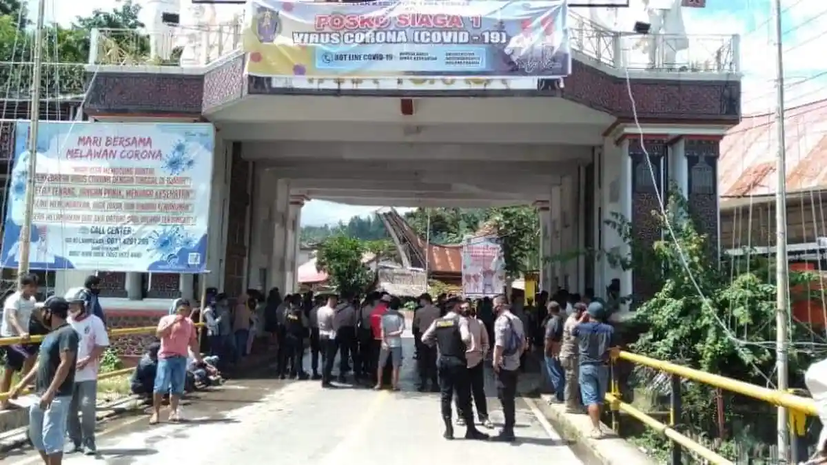Gerbang Perbatasan Memanas, Wabup Enrekang Koordinasi dengan Pemkab Tana Toraja