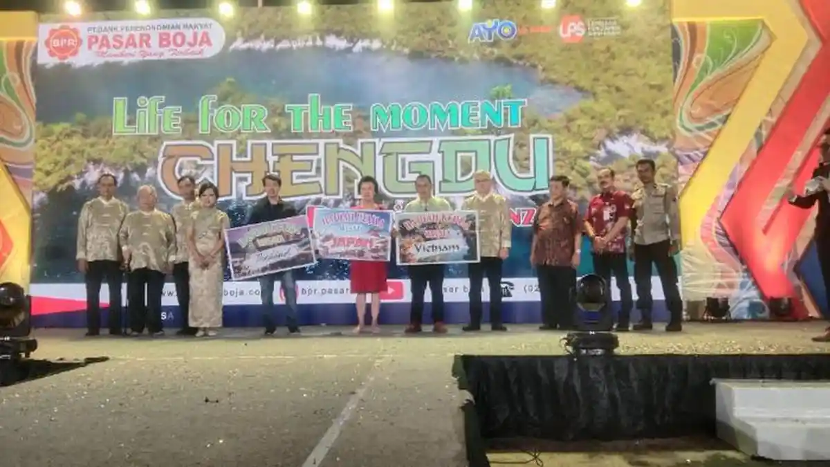 PT BPR Pasar Boja Gelar Pengundian Hadiah Wisata Program Deposito Vaganza Konnichiwa