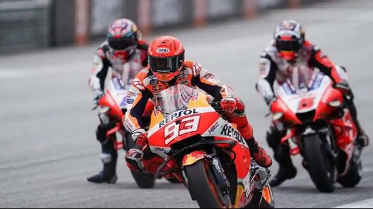 Siaran Langsung MotoGP Inggris 2021 Hari Ini, Marc Marquez Sebut Quartararo Punya Kecepatan