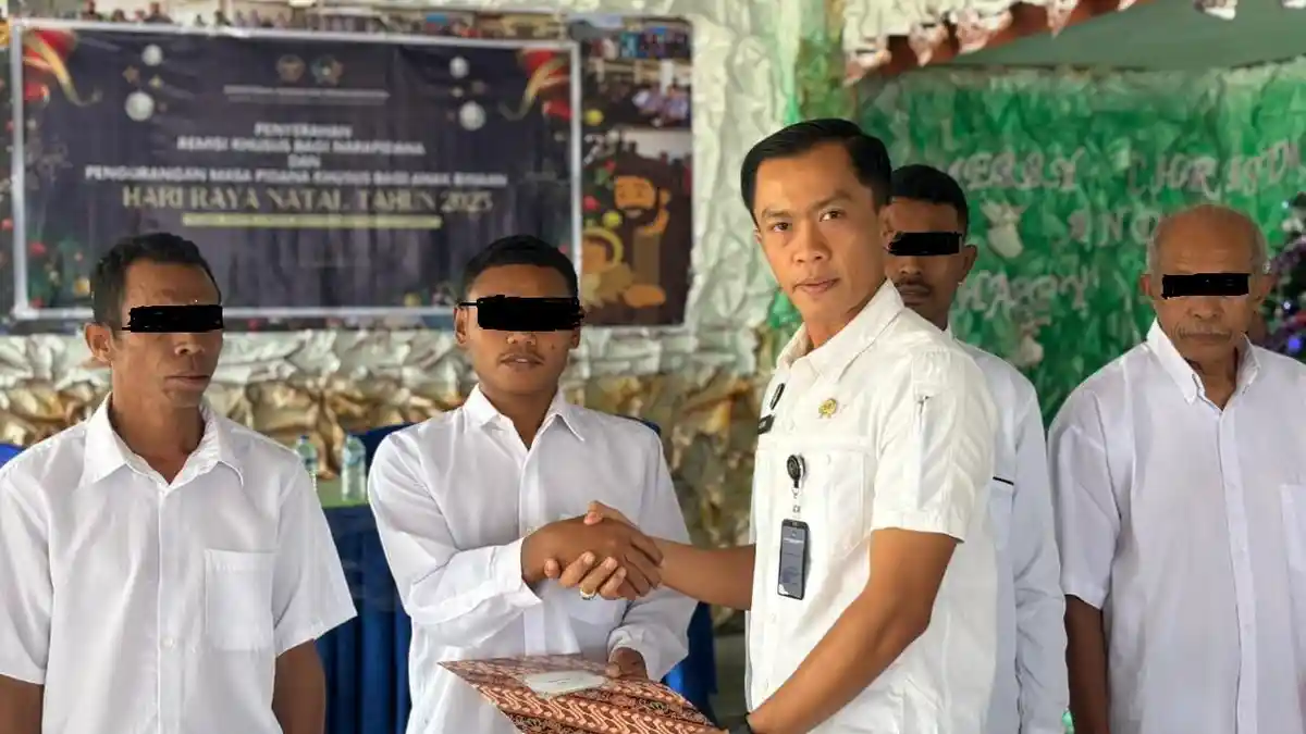 123 Narapidana Rutan Kelas IIB SoE Terima Remisi Natal 2025, 2 Napi Langsung Bebas