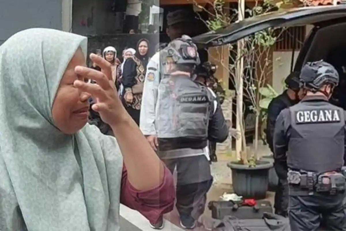 Tante Histeris Cari Keponakan Diduga Pelaku Ledakan di SMAN 72 Jakarta