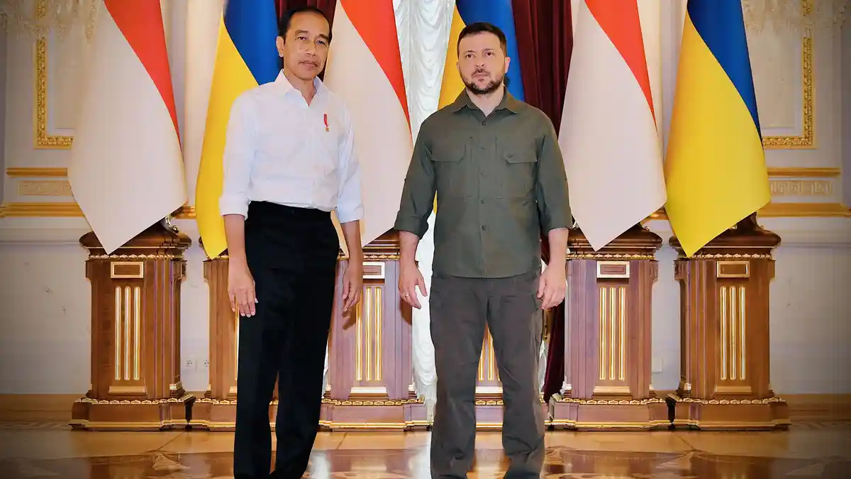 Jokowi Serahkan Undangan Secara Langsung agar Zelensky Hadir di KTT G20