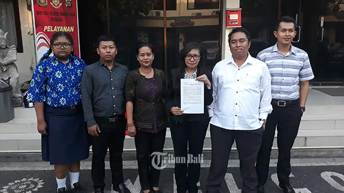 LSM Sorak Datangi Polda Bali, Desak Polda Serius Tangani Kasus Anak Atlet Taekwondo