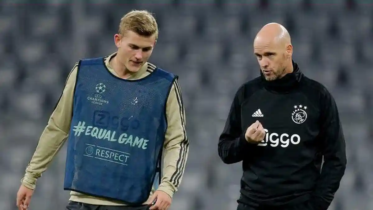 Update Transfer, Sesumbarnya Erik Ten Hag Boyong Matthijs de Ligt, Kena Tagih Fans Bocah