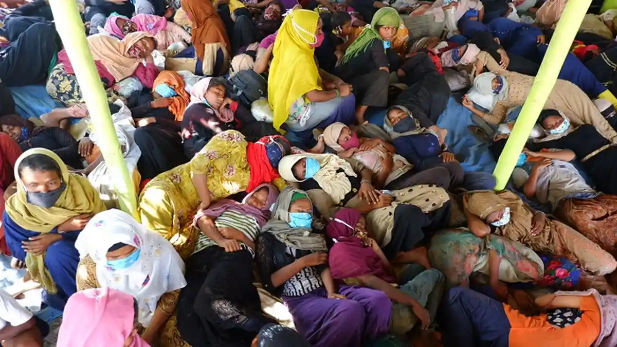 Pemerintah belum Putuskan Kemana Akan Merelokasi 295 Rohingya yang Terdampar di Lhokseumawe