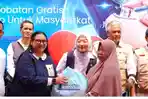Ratusan Warga Cilegon Terima Bakti Sosial Kesehatan Krakatau Steel dan 98RN