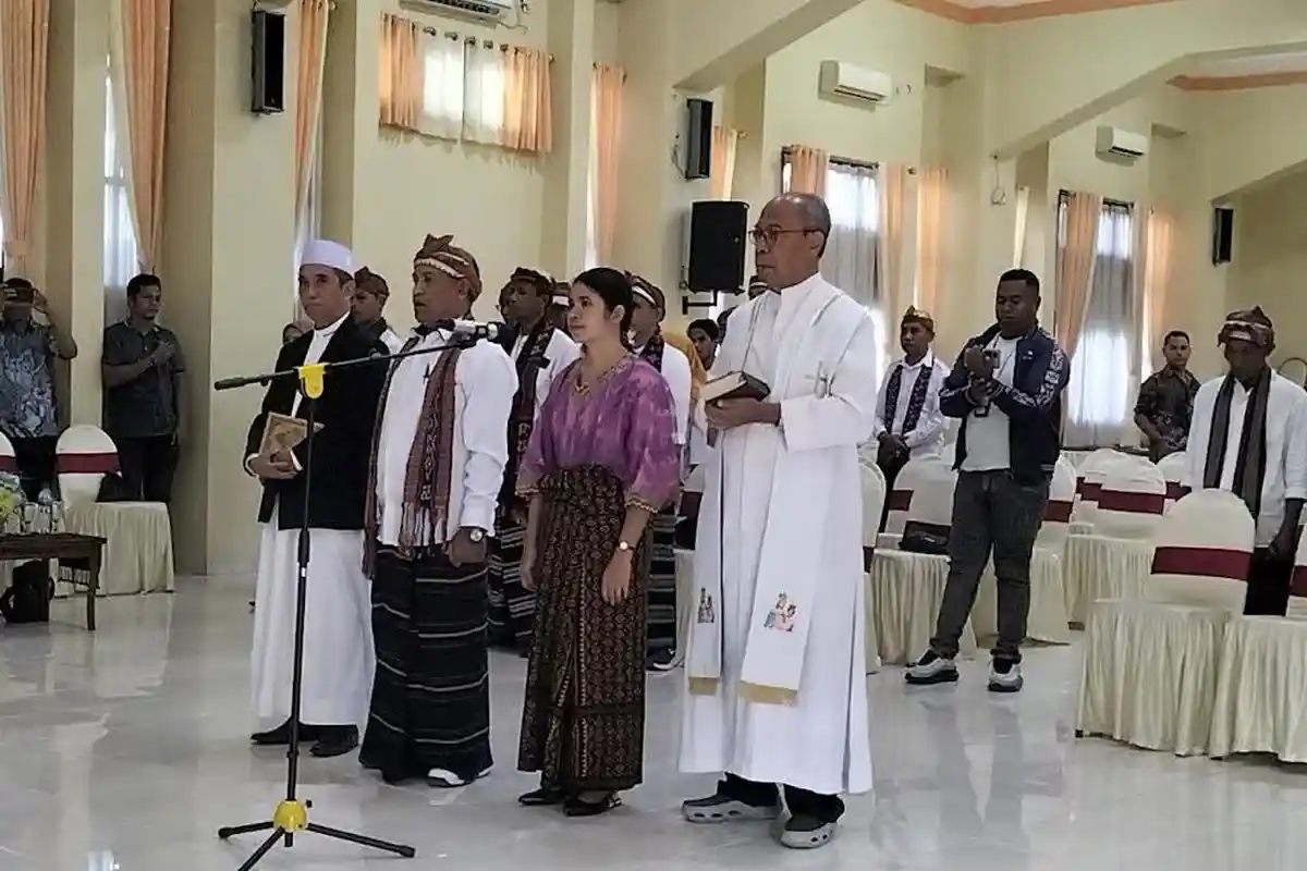 Pilkada Ende, Ketua KPU Ende: Mari Jaga Bumi Pancasila Dengan Hujan Api, Maksudnya?