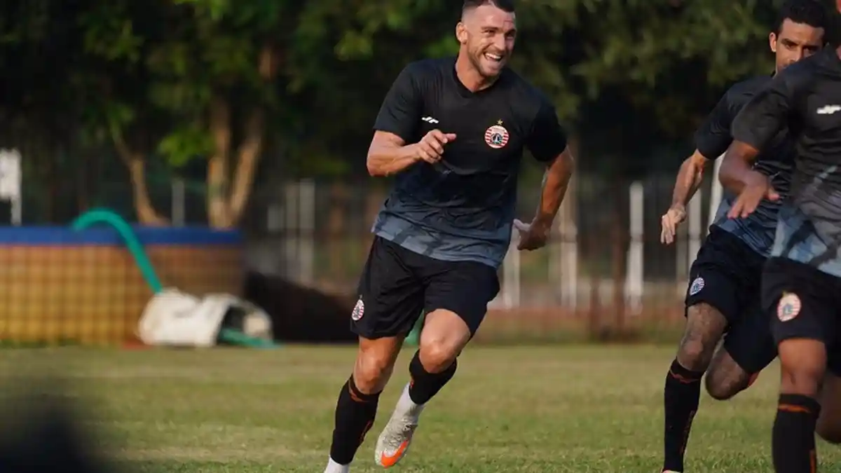 Marko Simic Akhirnya Gabung Latihan Bareng Persija Jakarta