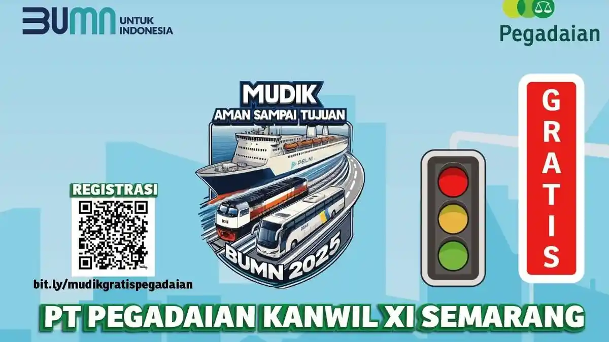 Ikuti Mudik Bareng Pegadaian Kanwil Semarang, Ini Cara Daftar dan Syaratnya