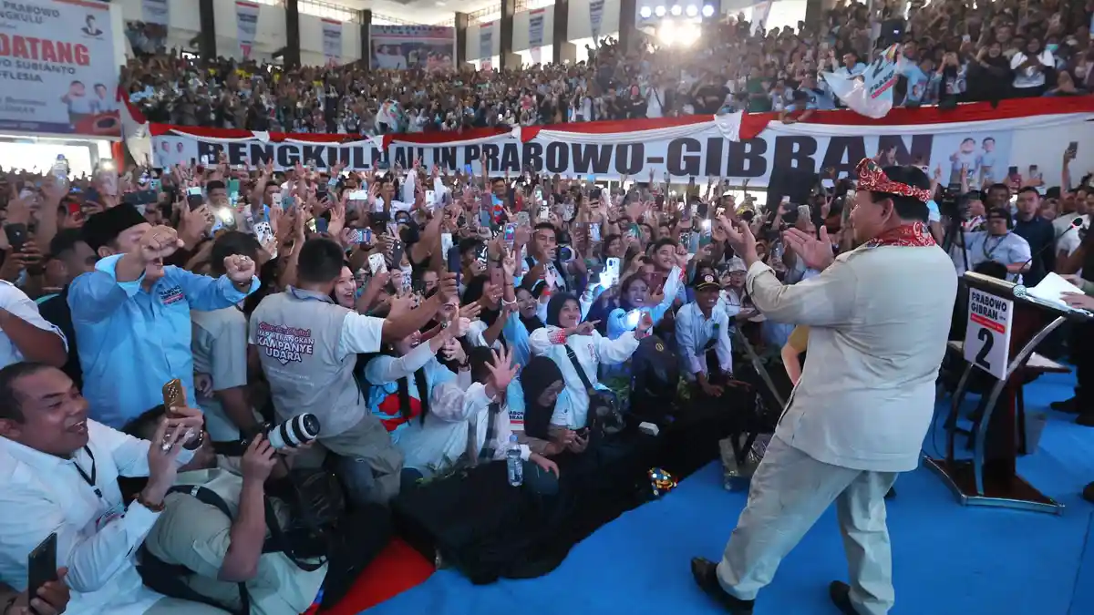 Prabowo: Saya Tidak Akan Gentar dengan Koruptor