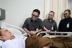 REKI Kecelakaan & Kaki Kirinya Terlindas, Dirut BPJS Ketenagakerjaan Jenguk Pasien & Pastikan Ini