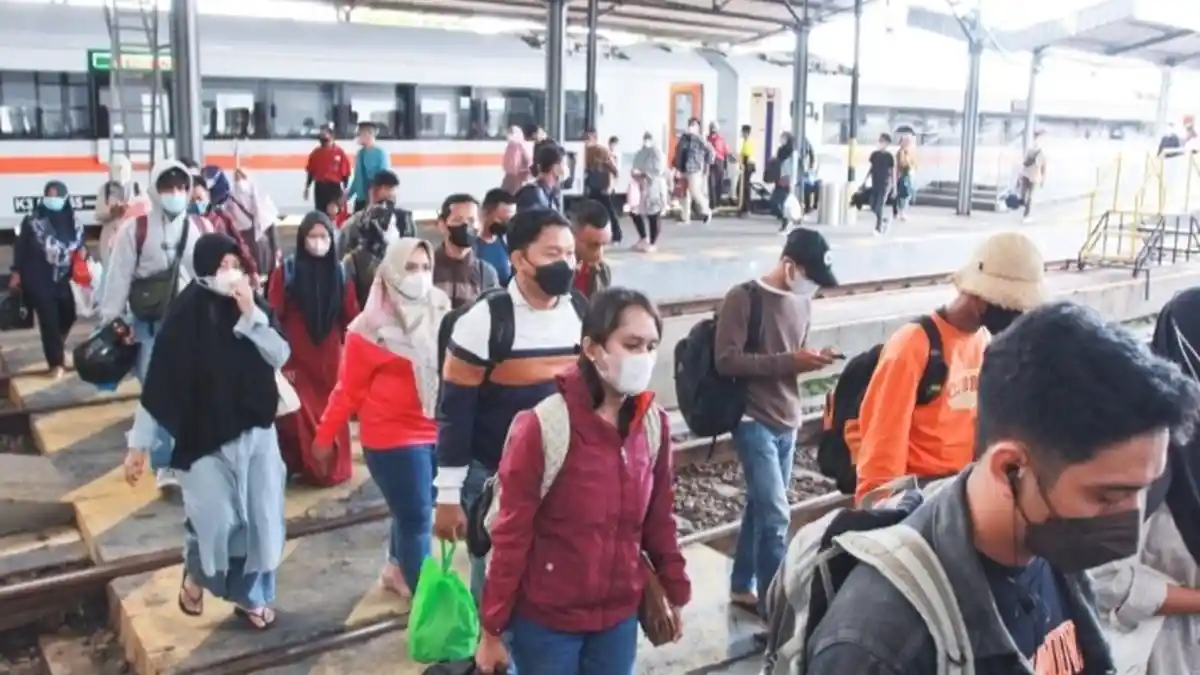 Tiket Arus Balik Masih Tersedia, Calon Penumpang Kereta Api Disarankan Memilih Tanggal Alternatif