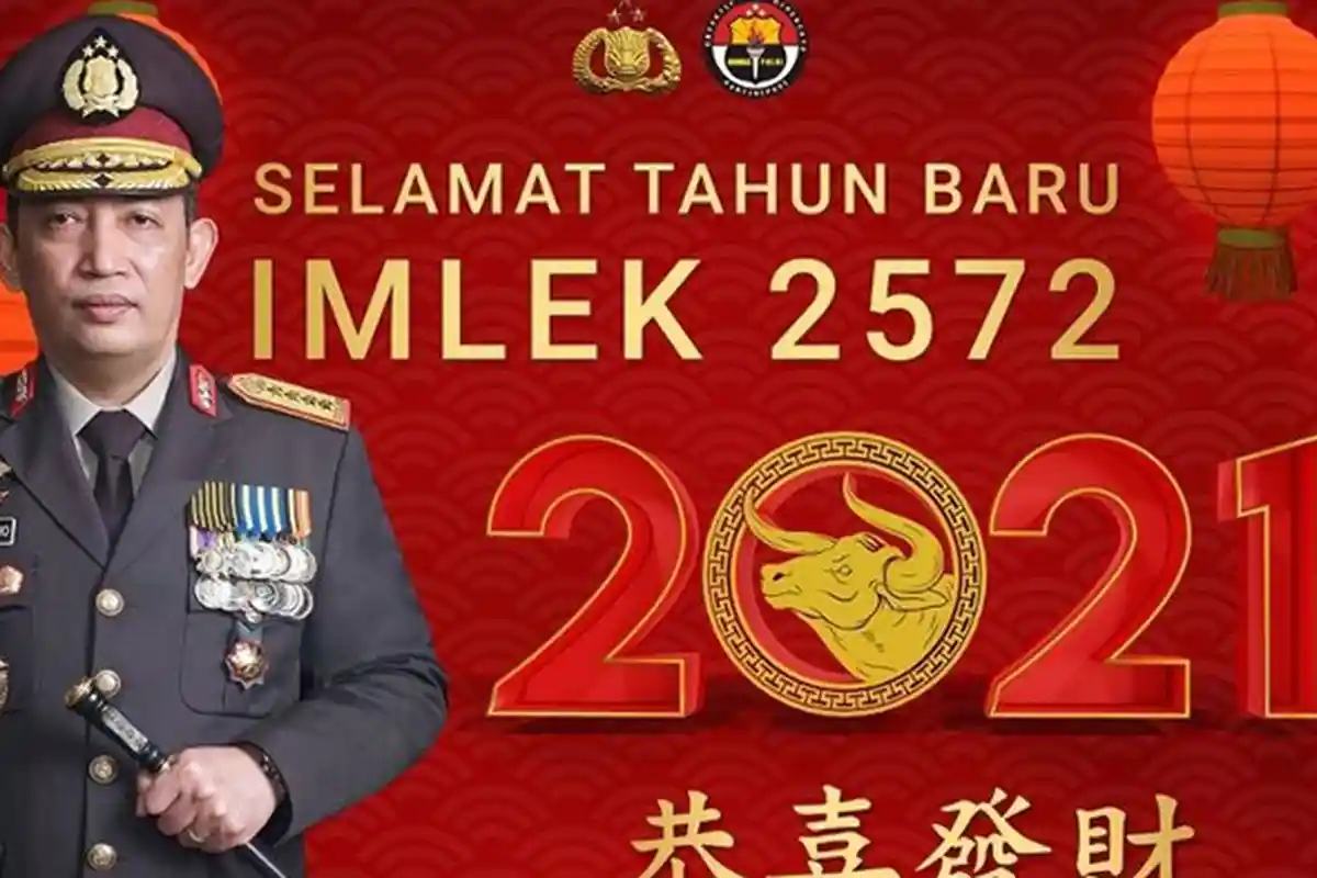 Tahun Baru Imlek 2021, Begini Harapan Kapolri Jenderal Listyo Sigit Prabowo untuk warga Tionghoa