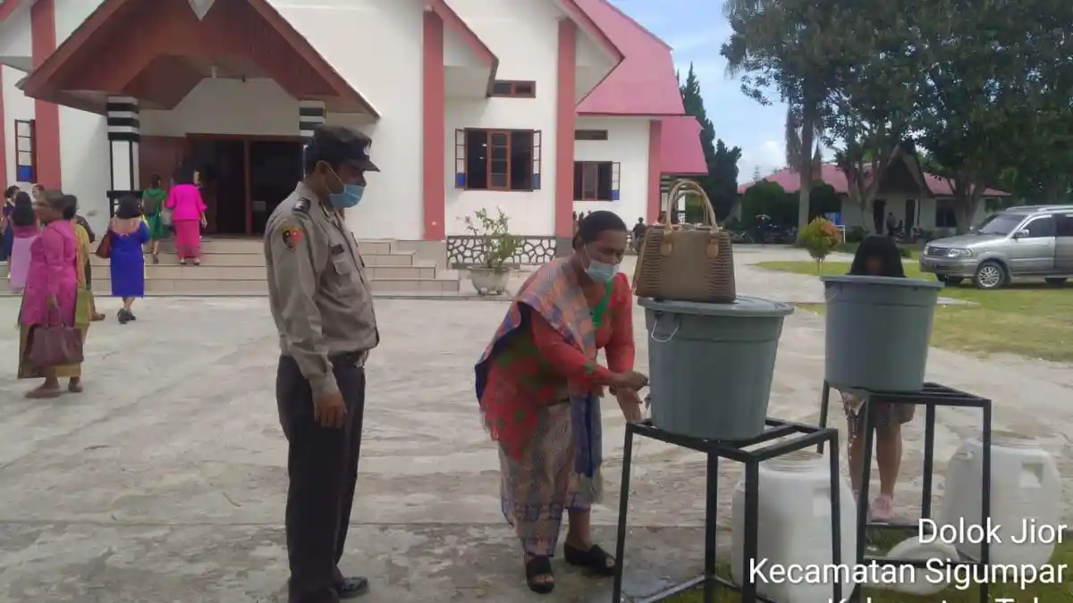 Tingkatkan Kamtibmas Polres Toba Patroli Tempat Ibadah