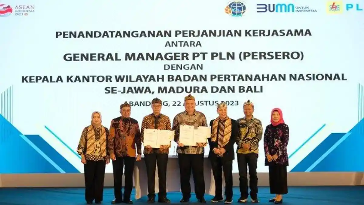 PLN Jalin Kesepakatan dengan Kementerian ATR/BPN untuk Amankan Aset Tanah di Jawa Madura Bali