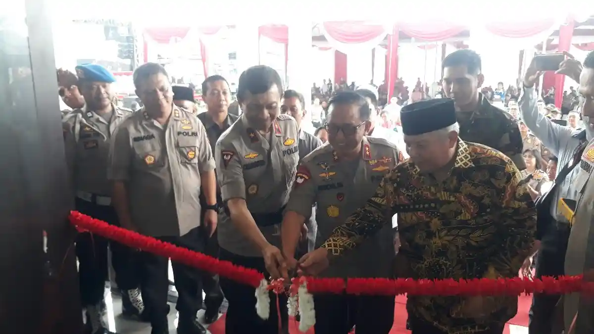 Resmikan Mapolres Tanjab Barat, Kapolda: Ini Mapolres Termegah di Jambi